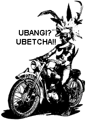 Ubangi biker dude